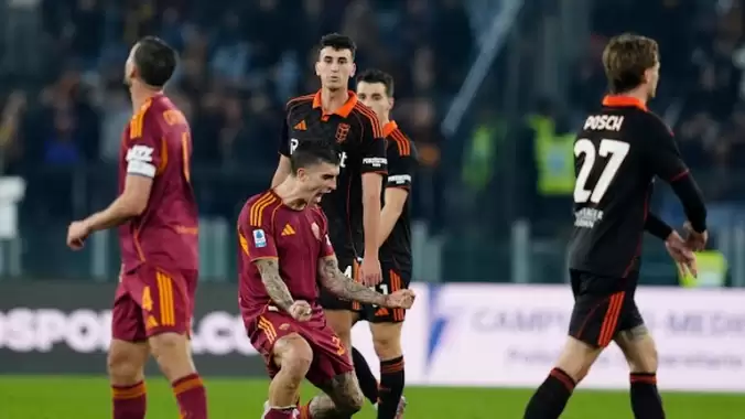 Roma, Como’yu tek golle geçti zirve takibini sürdürdü