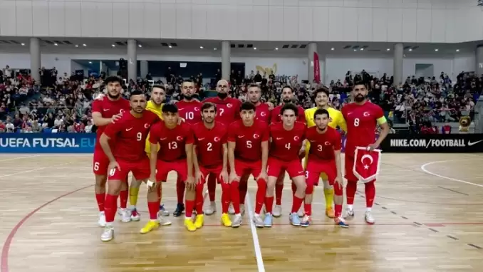 A Milli Futsal Takımı, özel maçta Arnavutluk'a farklı yenildi