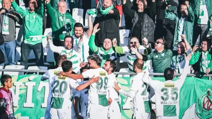 Bursaspor'un yükselişi devam ediyor!