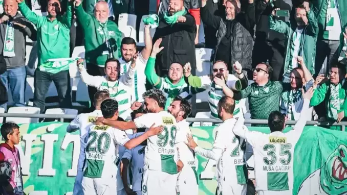 Bursaspor'un yükselişi devam ediyor!