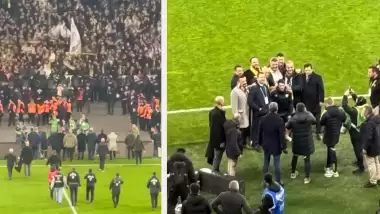 Sadettin Saran maç sonunda Fenerbahçeli taraftarların çağrısına cevapsız kalmadı