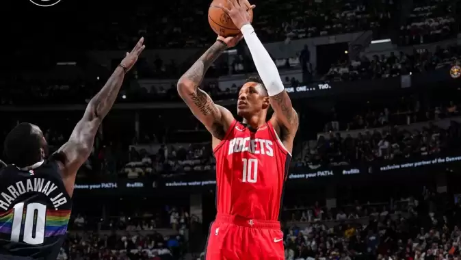 Alperen Şengün'lü Rockets, Nuggets'ın serisine son verdi