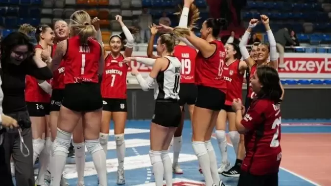 Voleybolda Beşiktaş, 5 maç sonra galip!