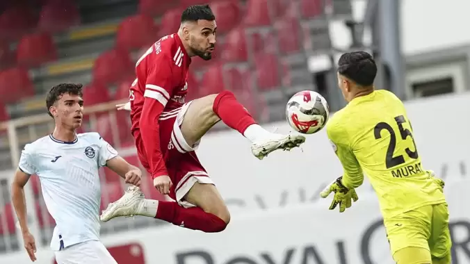 Ümraniyespor, Adana Demirspor'a gol dolu yağdı