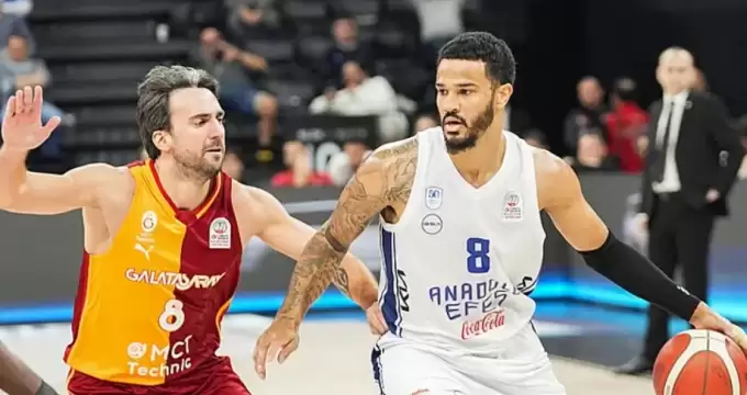 Anadolu Efes, Galatasaray'ı devirdi, ligde 5 maç sonra kazandı