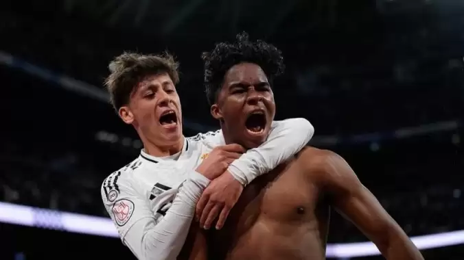 Endrick, Real Madrid'e veda etti! Resmen açıkladılar...