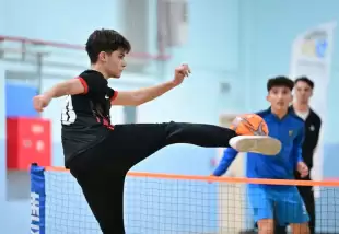 Karacabey'de ayak tenisi şampiyonu Karaca