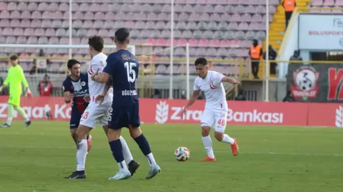 Boluspor - Fethiyespor maçından gol sesi çıkmadı