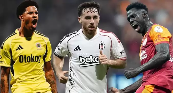 Üç büyüklerde ilk yarının en "hırçın" futbolcuları Oosterwolde, Orkun ve Sanchez oldu