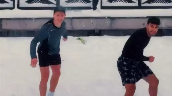 Arda Güler, tatilini Bolu'da yapıyor