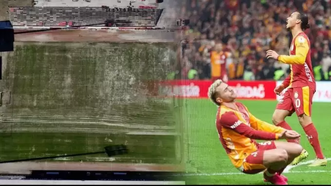Galatasaray maçı öncesi stat görüntüleri endişe yarattı! Deprem analiz raporu...