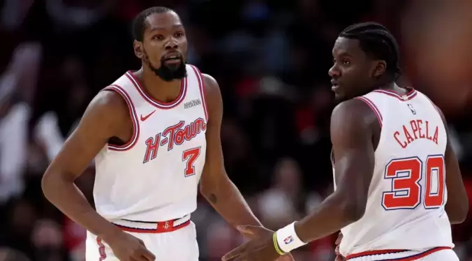 Alperen'siz Rockets, Durant'le güldü! Üst üste 3. galibiyet