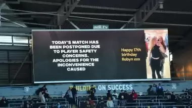 Hull maçına 'dondurucu soğuk' ertelemesi