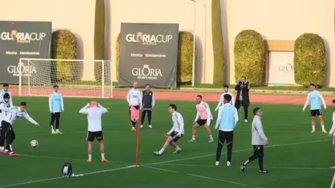 Beşiktaş'ta ikinci yarı hazırlıkları sürüyor