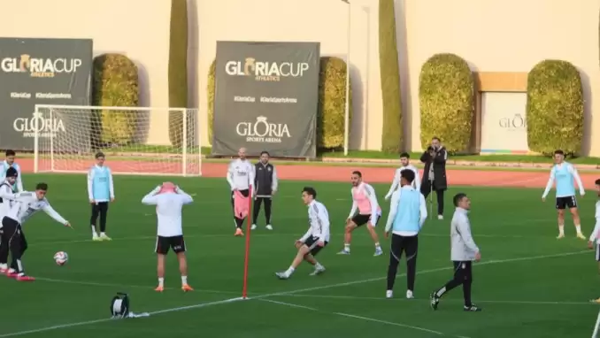 Beşiktaş'ta ikinci yarı hazırlıkları sürüyor