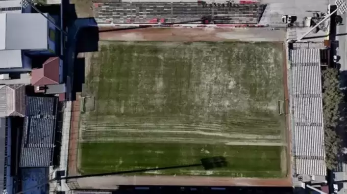 Bu görüntüsü olay olmuştu, çalışmalarda sona gelindi! İşte Galatasaray'ı konuk edecek stadın son hali...