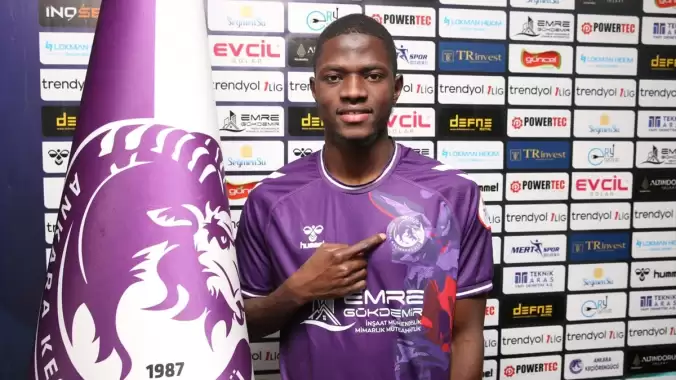 Ankara Keçiörengücü'ne Gineli kanat oyuncusu: İmzalar atıldı