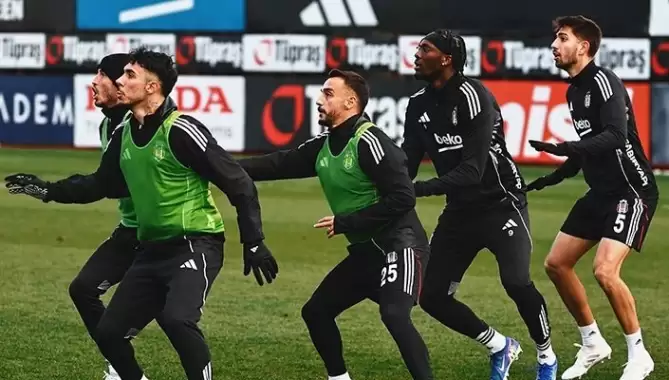 Beşiktaş'ta Ankara Keçiörengücü maçı hazırlıkları devam etti