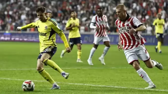 Fenerbahçe'de flaş gelişme! Alanyaspor maçının kamp kadrosundan çıkarıldı