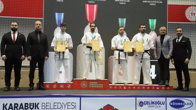 Türkiye Kyokushin Karate Şampiyonası, Karabük'te sona erdi