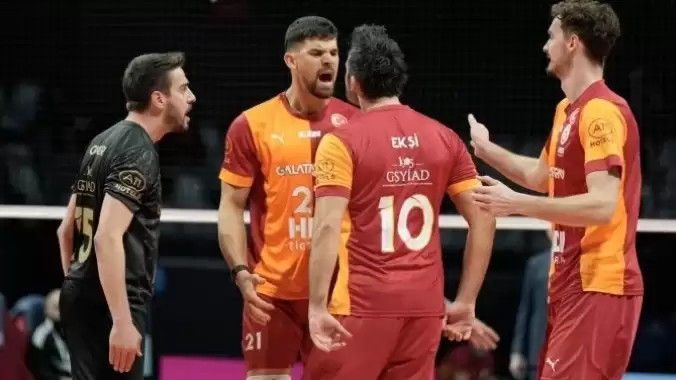 Galatasaray HDI Sigorta, Halkbank'ın serisini bitirdi
