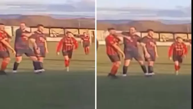 İZLE | Maç sırasında rakibine dirsek atan futbolcu tutuklandı, kulübü sözleşmesini feshetti