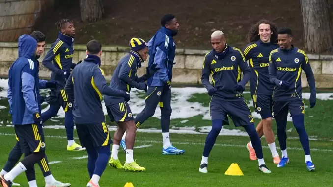  Fenerbahçe'ye Aston Villa maçı öncesi müjde! Antrenmana çıktı...