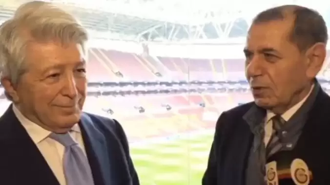 Galatasaray ve Atletico Madrid yemekte buluştu