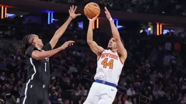 New York Knicks'ten, Brooklyn Nets'e 54 sayı fark