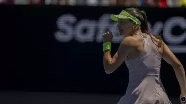 Zeynep Sönmez'den Avustralya Açık'a veda...