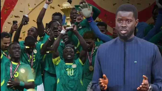 Ne madalya ne prim! Şampiyon olan Senegalli topçulara asıl sürprizi cumhurbaşkanı yaptı