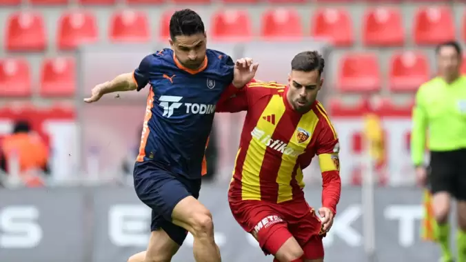 Başakşehir, Kayserispor deplasmanında 3 puanı 3 golle aldı