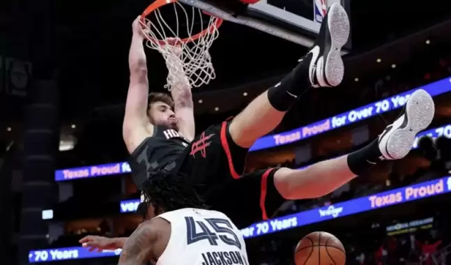 Alperen Şengün adeta alev aldı! Müthiş performans...