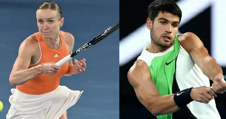 Avustralya Açık'ta Alcaraz ve Svitolina yarı finale kaldı