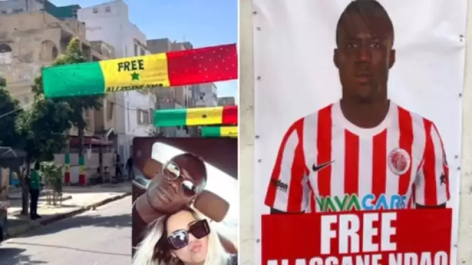 Alassane Ndao'nun eşinden kampanya! Serbest bırakın...