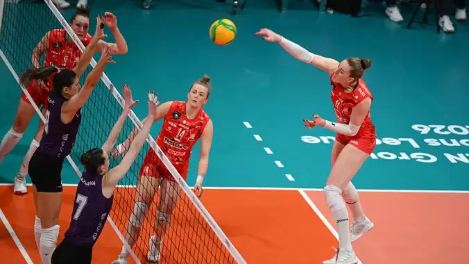 Zeren Spor sahasında Imoco Volley'ye kaybetti