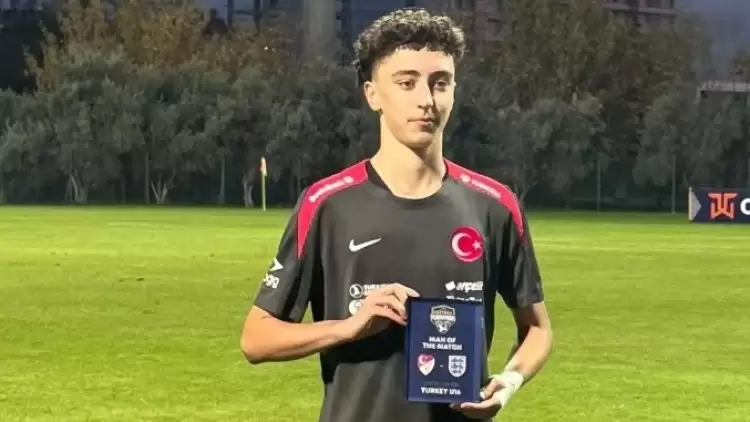 Juventus'a bir Türk daha: 16 yaşındaki milli golcü!