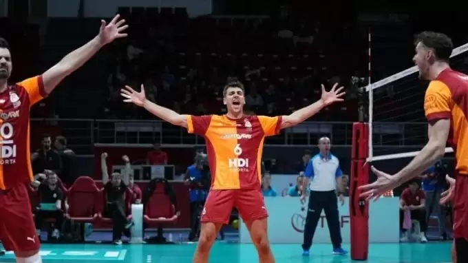Galatasaray HDI Sigorta, Halkbank'ı mağlup etti