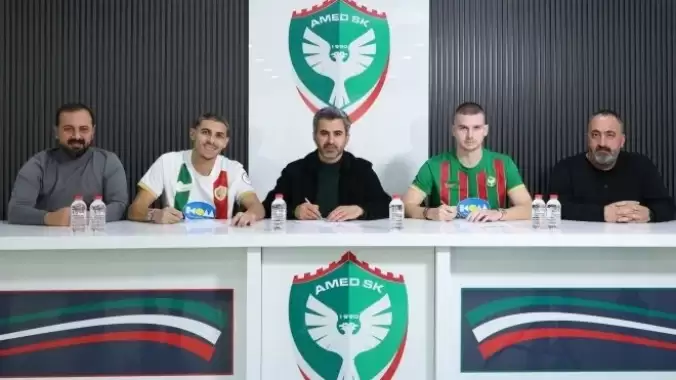 Amed Sportif, yeni kanat transferini resmen açıkladı