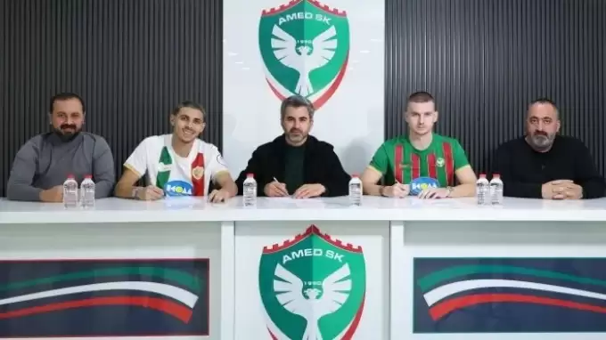 Amed Sportif, yeni kanat transferini resmen açıkladı