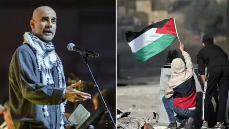 Guardiola'nın Filistin sözleri dünyada gündem oldu!