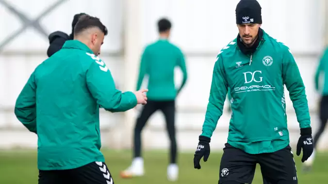 Konyaspor, Beşiktaş maçının hazırlıklarını tamamladı