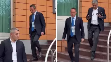 Ali Koç aldığı haber sonrası apar topar Faruk Ilgaz Tesisleri'nden ayrıldı