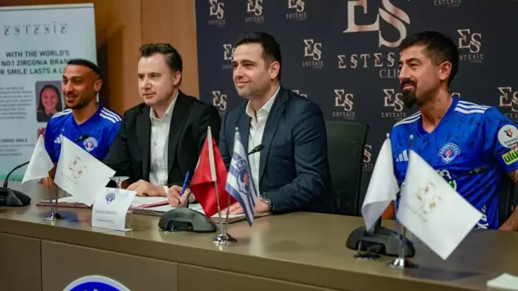 Kasımpaşa’dan yeni sponsorluk hamlesi: Estesie Dental Klinik