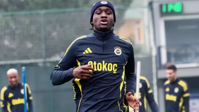 Fenerbahçe'de yeni transfer Sidiki Cherif takımla birlikte çalıştı!