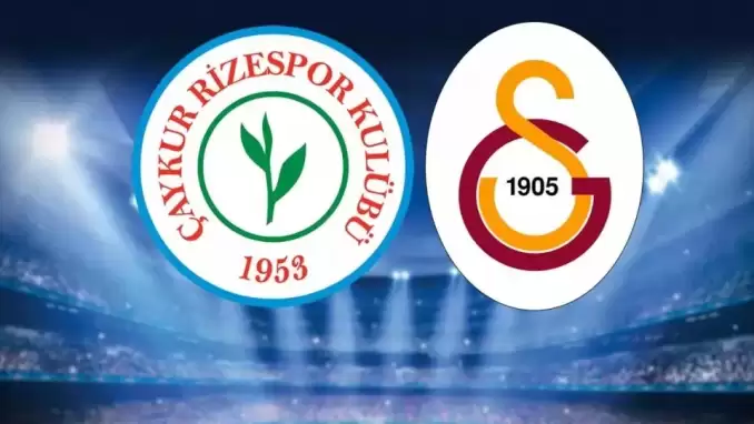 CANLI | Çaykur Rizespor - Galatasaray