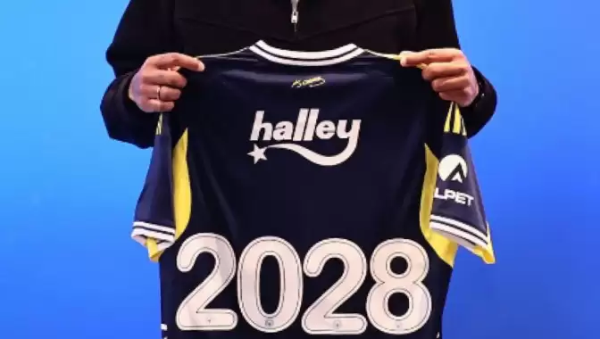 Fenerbahçe'de flaş imza! 2028 yılına kadar sözleşme...