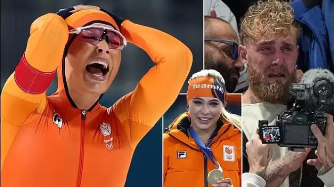 Kış Olimpiyatları'nda duygusal anlar: Leerdam tarih tazdı, Jake Paul gözyaşlarına hakim olamadı