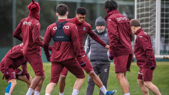 Trabzonspor, Fenerbahçe maçı hazırlıklarını sürdürdü