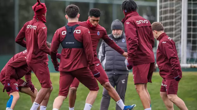 Trabzonspor, Fenerbahçe maçı hazırlıklarını sürdürdü